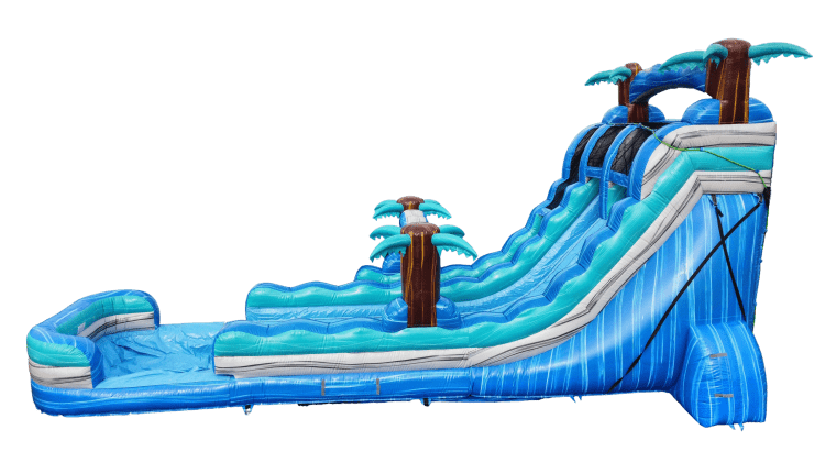 18ft Cayman Crush Hybrid Water Slide